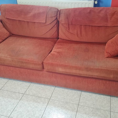 Three-seater sofa bed, functional, comfortable