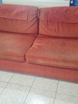 Three-seater sofa bed, functional, comfortable