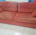 Three-seater sofa bed, functional, comfortable