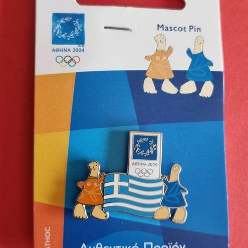 Authentic Athens 2004 Olympic Pins set of 5, new