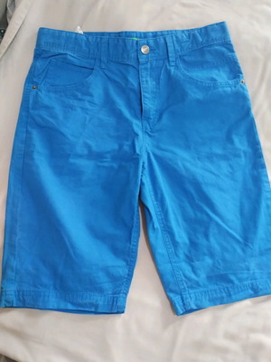 Βερμούδα Benetton No 13-14 μεταχειρισμένη, μπλε ηλεκτρικό