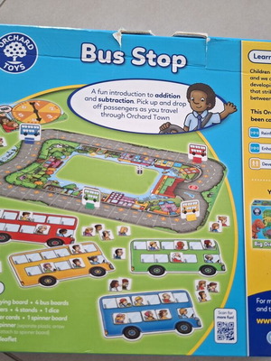 Bus Stop Orchard Games educational addition and subtraction