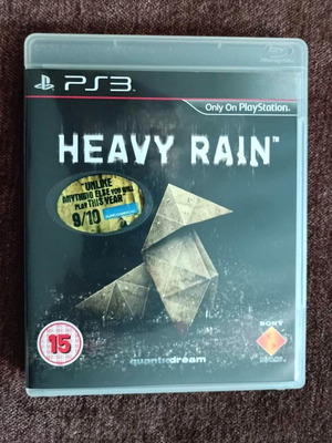 Heavy Rain παιχνίδι PS3 σαν καινούργιο, ψυχολογικό thriller adventure
