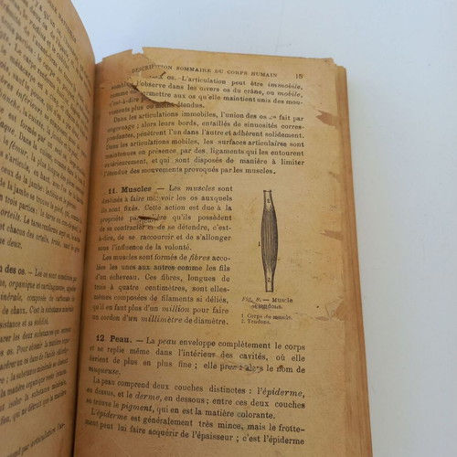 Premieres Notions de Sciences Physiques et Naturelles science book used 1901 French edition