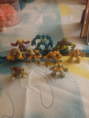 Gormiti series 2 figures used