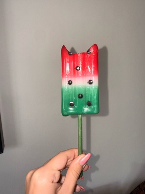 Watermelon candle slightly used