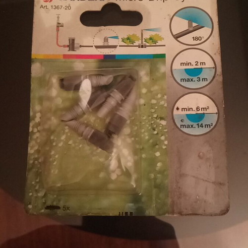 Gardena 180° watering nozzle new