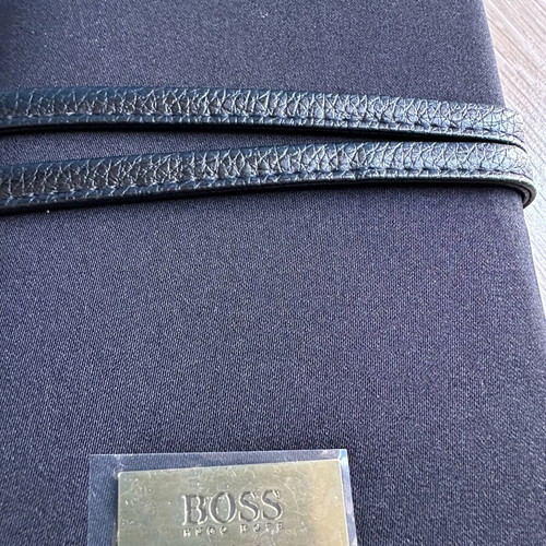 Boss parfums cosmetic travel bag new
