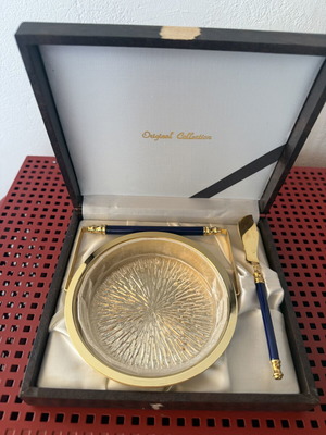 Vintage luxury caviar serving set Original Collection like new