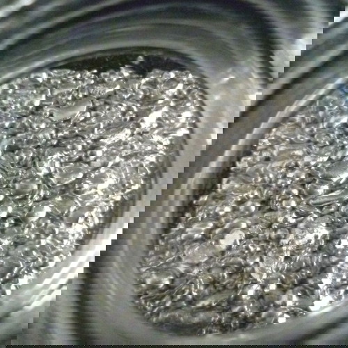 Αφός ασημιού 350γρ 1000/1000 σε γυάλινο βαζάκι