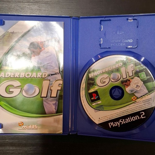 Leaderboard Golf PS2 used sports game