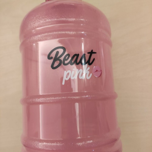 Water container 1.89 liters pink new