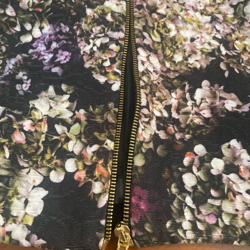 Silvian Heach bomber jacket with flowers like new, size S