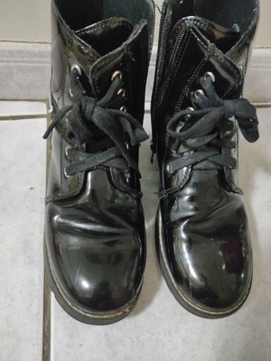 Children's boots used size 36, black