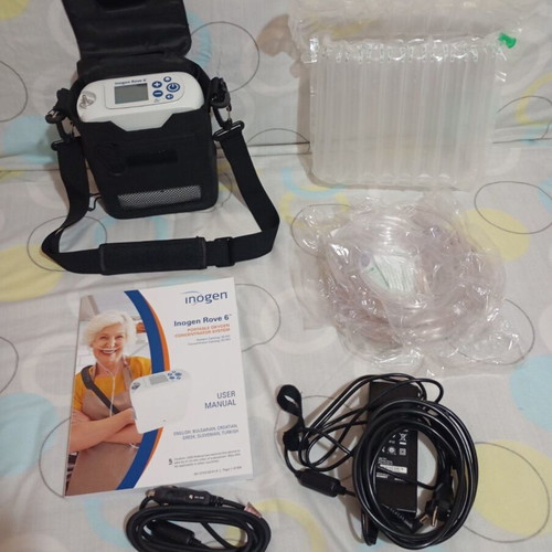 Inogen Rove 6 (8 Cells) portable oxygen concentrator like new