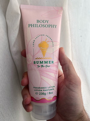 Body Philosophy body lotion new, moisturizing