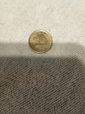 Collectible 50 Lepta Coin 1978 like new