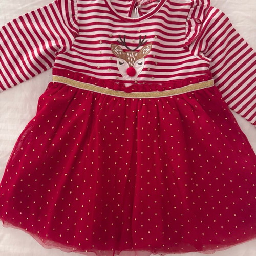 Energiers Christmas Kids Dress Size 2 Years New