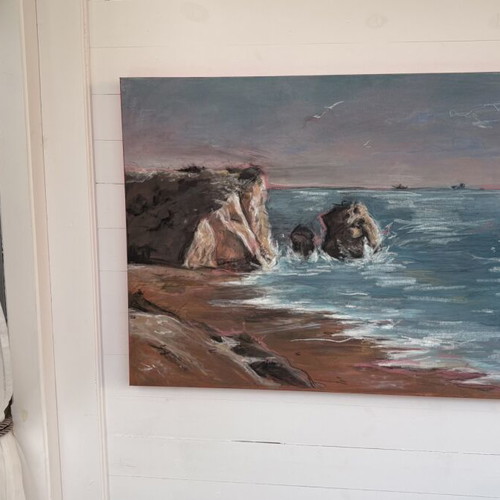The Birthplace of Venus Original Landscape Painting by Olivia Made-to-Order