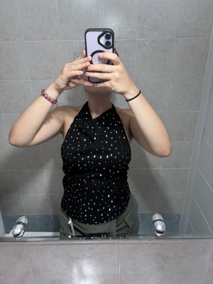 Haulter Top black, new, size M