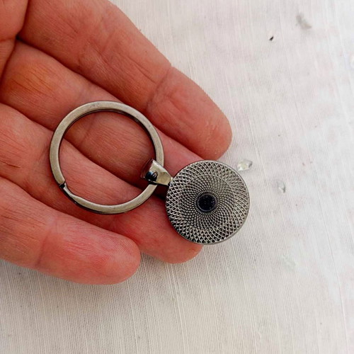 Starry Night keychain new stainless steel