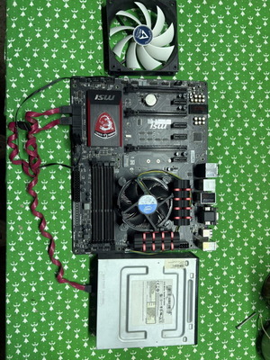 MSI Z97 Gaming 5 motherboard with Intel Pentium G3258 LGA1150 set