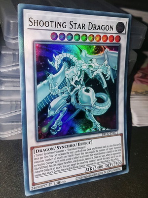 Shooting Star Dragon Ultra Rare YuGiOh TCG like new