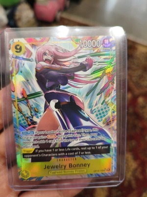 TCG One Piece Jewelry Bonney Card like new