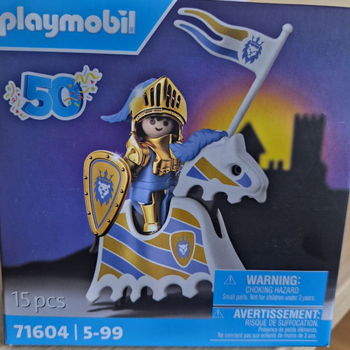 Playmobil 50 Years Golden Knight New Sealed