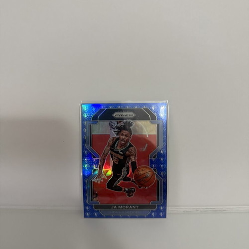 2021-22 Panini Prizm Ja Morant NBA 75th Anniversary #194 Grizzlies card