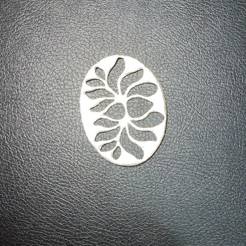Jewelry necklace used, silver