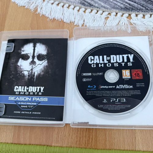 Call of Duty Ghosts PS3 game
