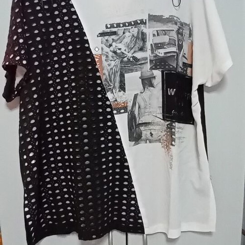 Derpouli Women's Blouse 4XL black like new