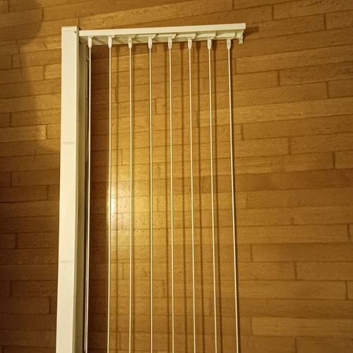 Leifheit wall-mounted drying rack used for bathroom or balcony