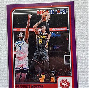 2023-24 Panini-NBA Hoops Basketball Dejounte Murray Purple #141