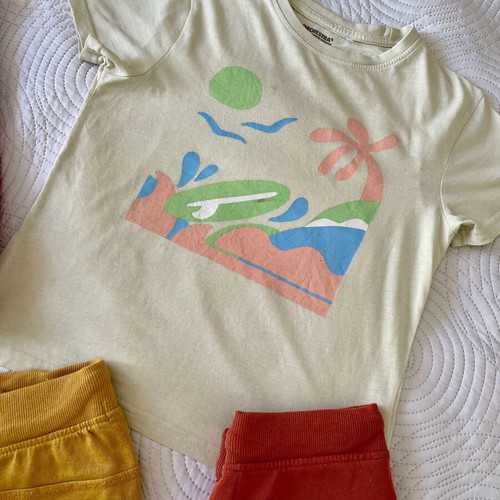 Orchestra clothing set used for 10-year-old boy, size 140 cm