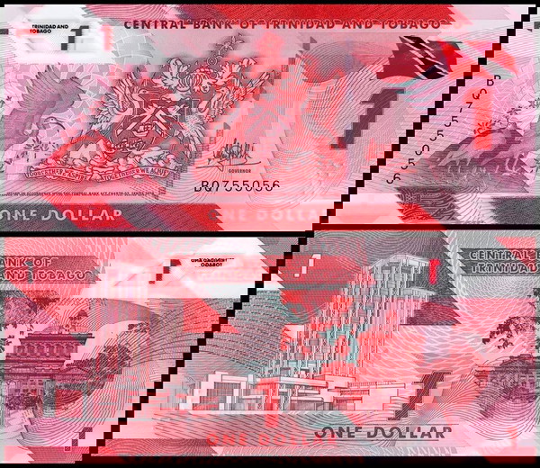 TRINIDAD AND TOBAGO - 1 Dollar 2020 - Polymer - UNC