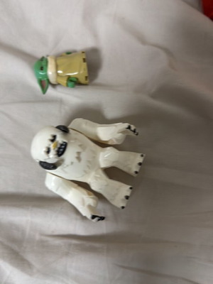 Star Wars custom Wampa and Grogu figures, set of 2