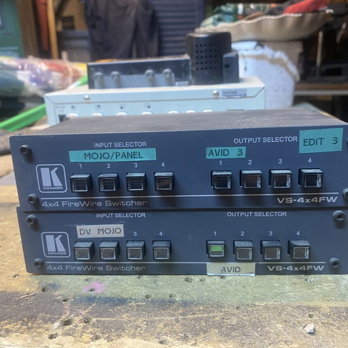 Kramer VS-4x4FW 2 FireWire switchers