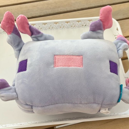 Minecraft Axolotl 2-in-1 Travel Set New (Plush Pillow & Sleep Mask)