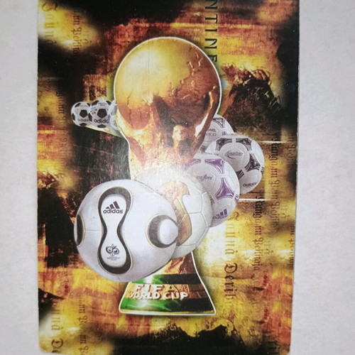 Collectible Roberto Baggio card used, World Cup 2006