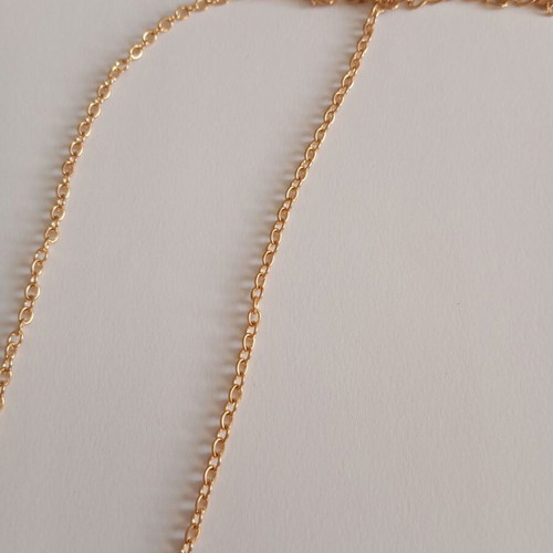 Necklace new in blue, white and gold