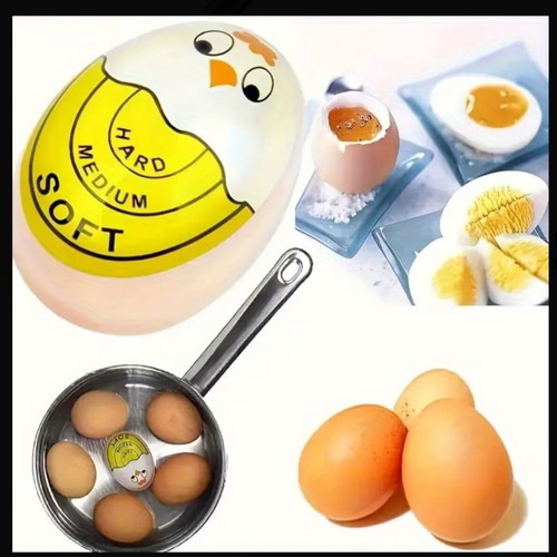 Egg Boiling Timer with Color Change Indicator