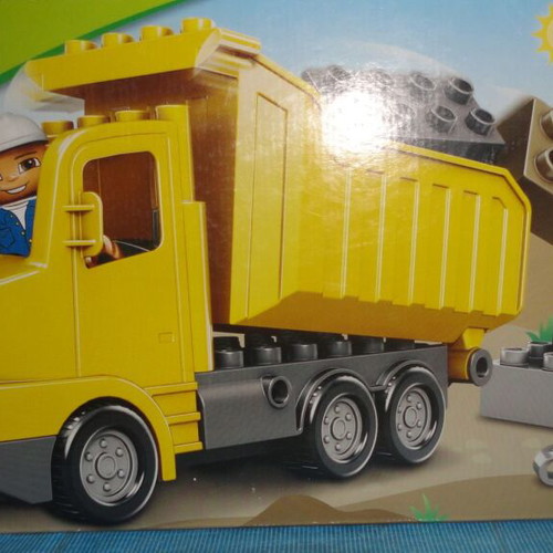 Lego Duplo 5651 Construction Dump Truck like new, rare set