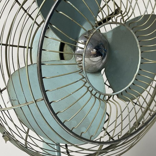 Hitachi A.C. Desk Fan 30cm 12” used vintage, Japanese retro design