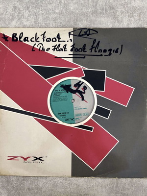 Back In Action Blackfoot The Flat Foot Floogie 12'' vinyl used, 1992 Germany