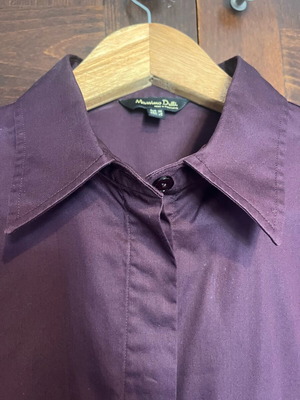 Massimo Dutti shirt like new, purple, size S
