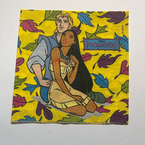 Disney vintage collectible napkins and plates like new