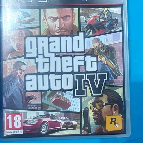 Grand Theft Auto IV PlayStation 3 game like new with original case and manual