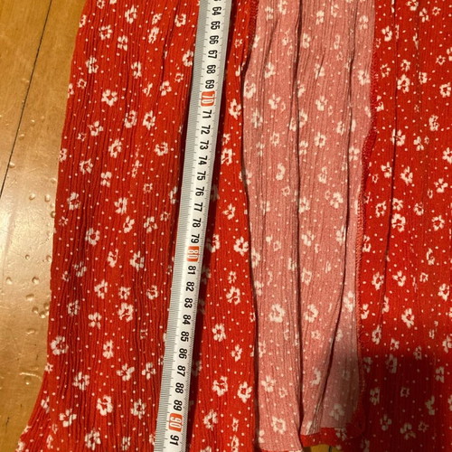 Anel bodysuit and red maxi skirt set S like new